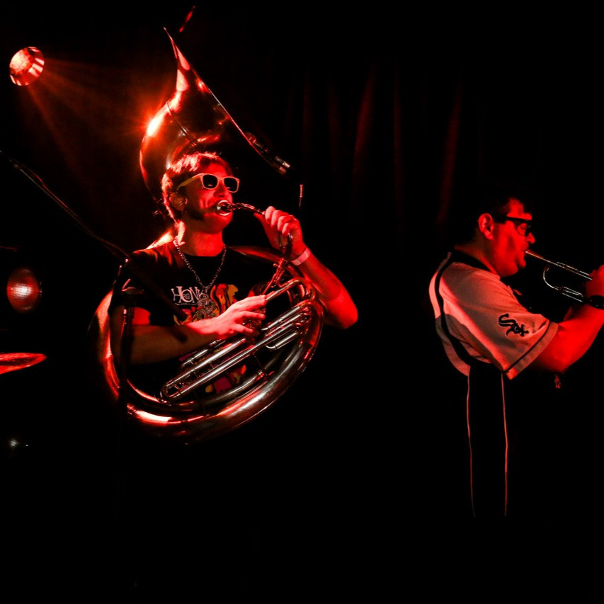 BABEL BRASS BAND LIVE IN THE LOUNGE!