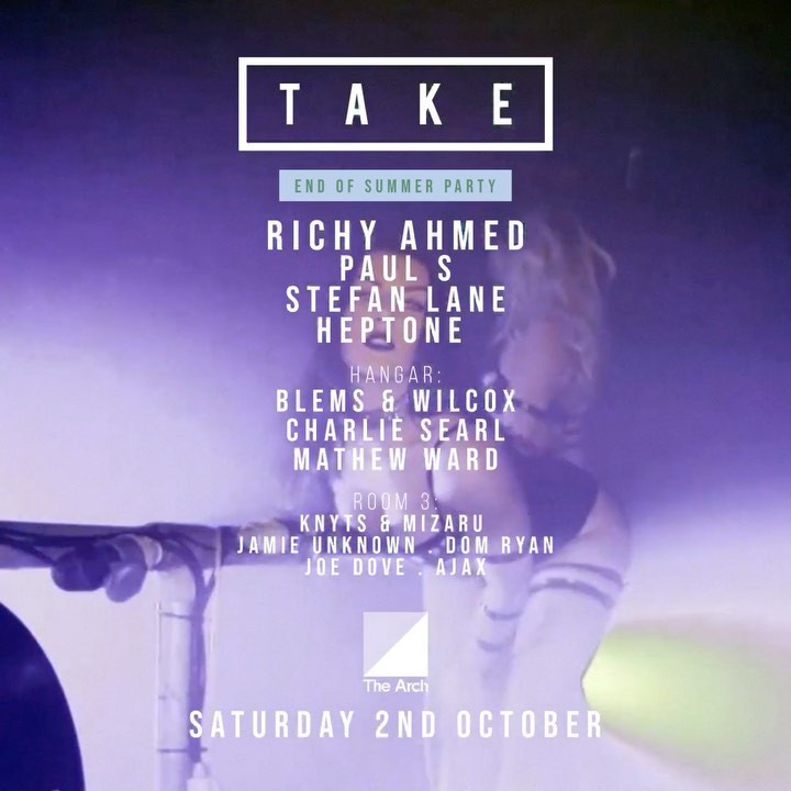 TAKE Brighton End of Summer Party