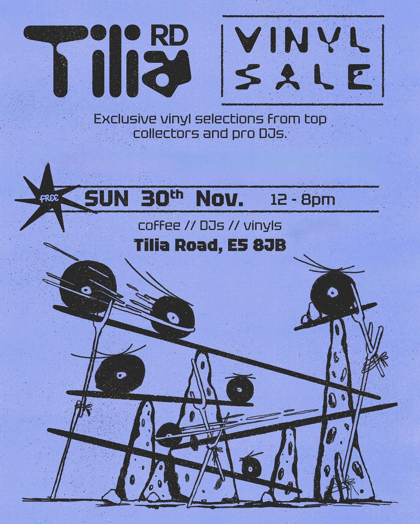Tilia Rd vinyl sale - Autumn Edition