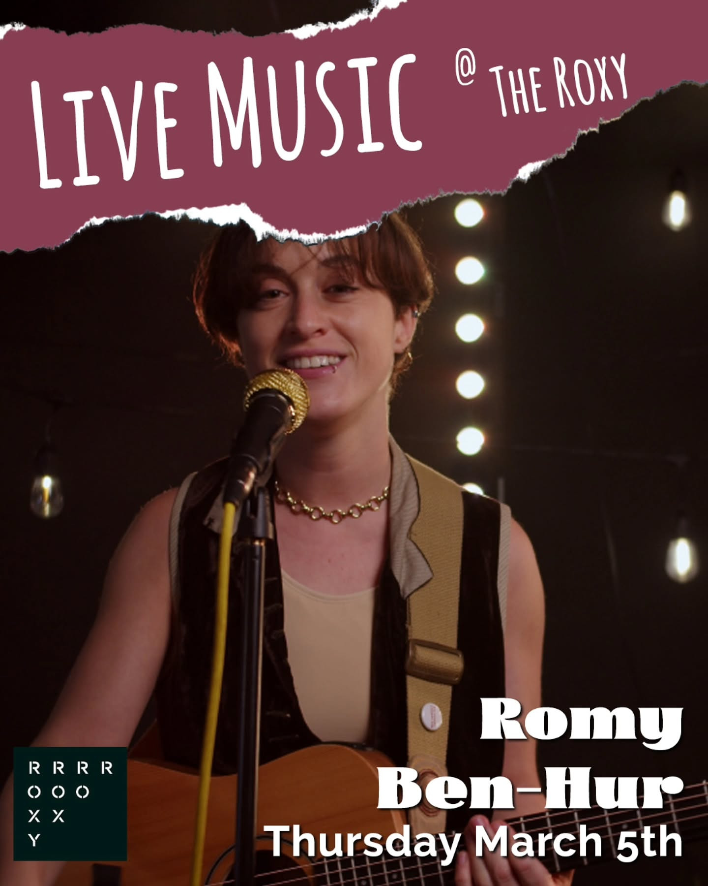 Live Music at The Roxy