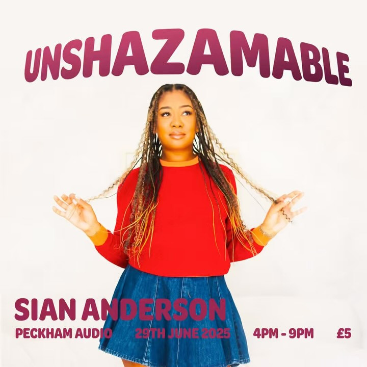 Unshazamable DJ Set with Sian Anderson