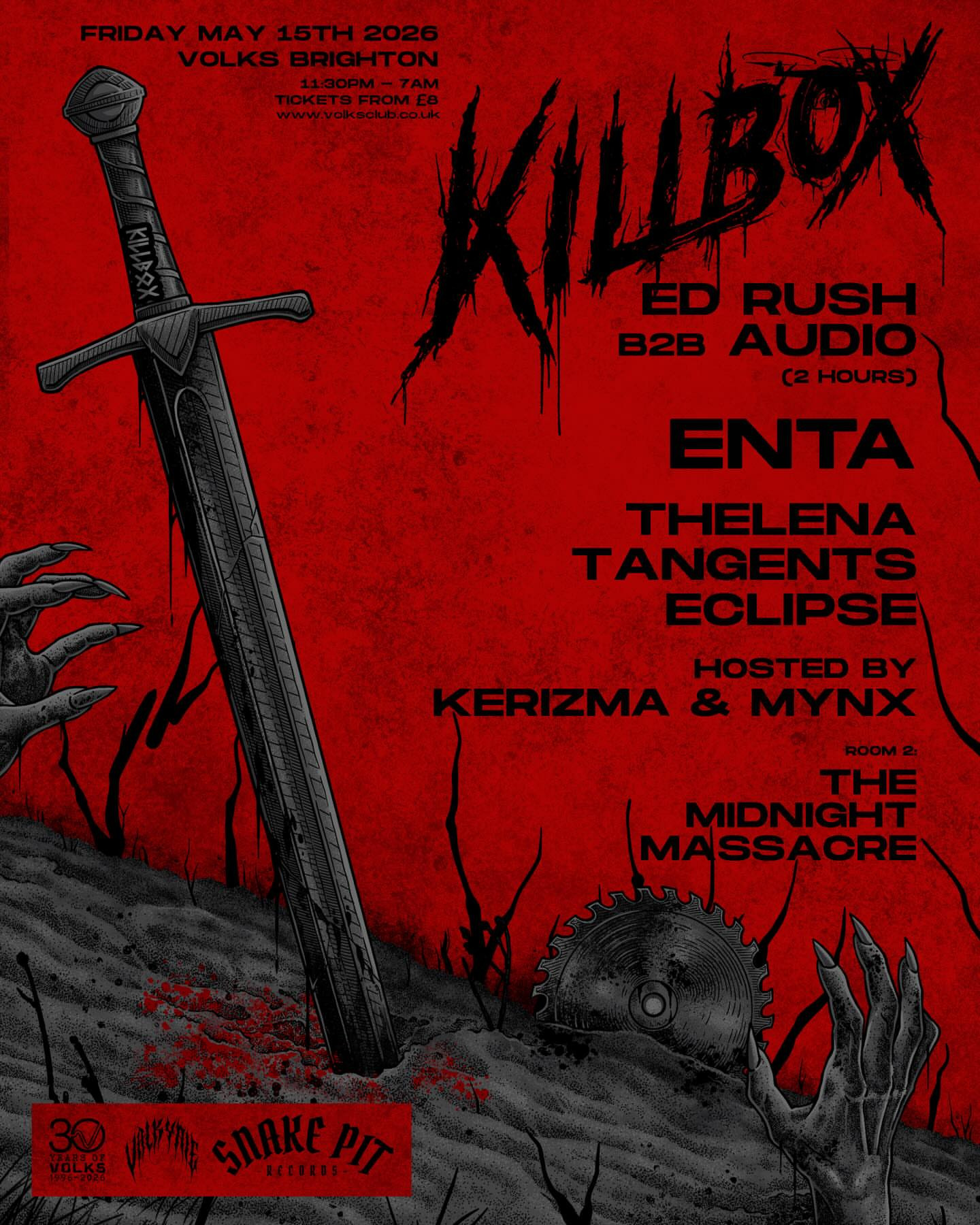 Killbox "Killer of Killers" EP Launch at Volks